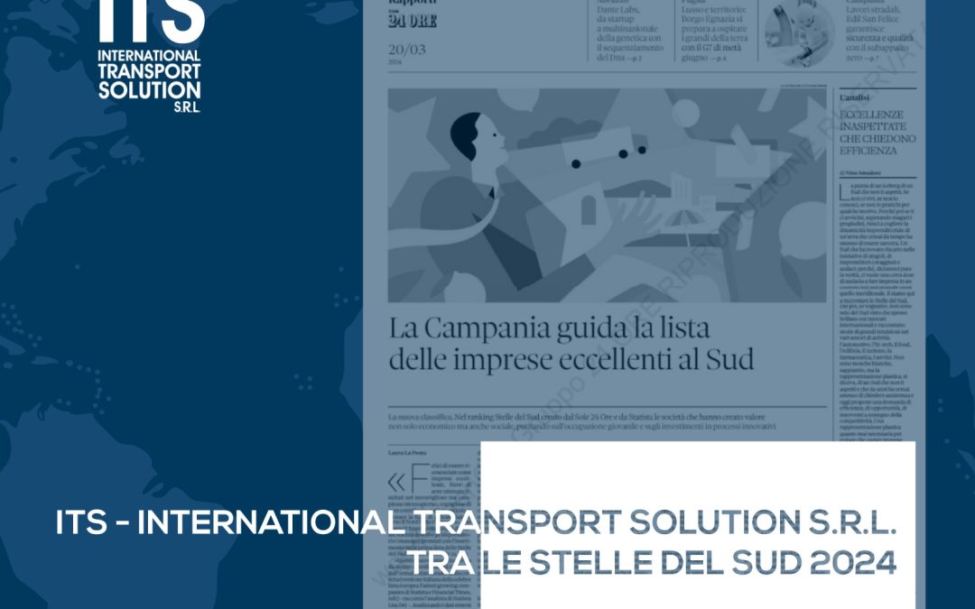 ITS- international Transport Solution srl tra le Stelle del Sud 2024 !
